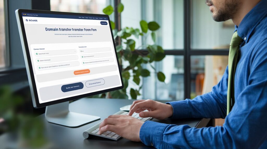 Domain registration process